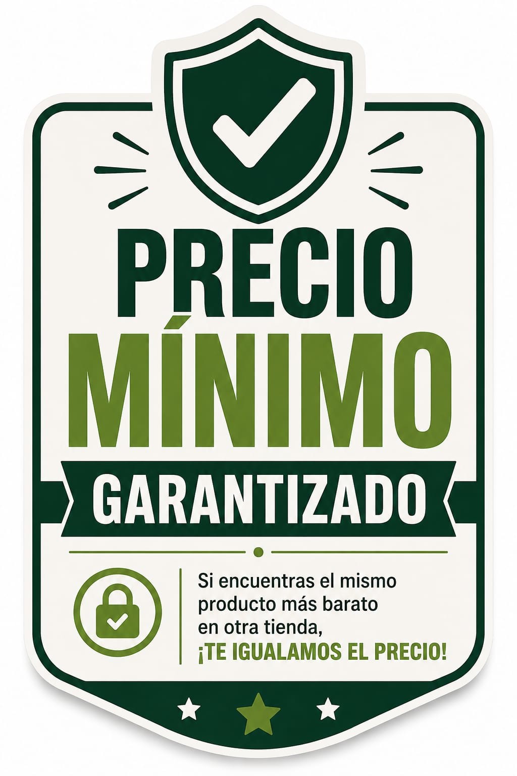 Precio mínimo